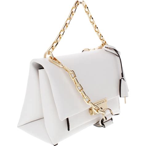 michael kors small white purse.